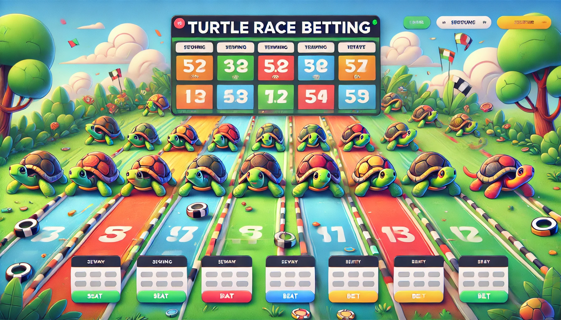 Turtle Race Game