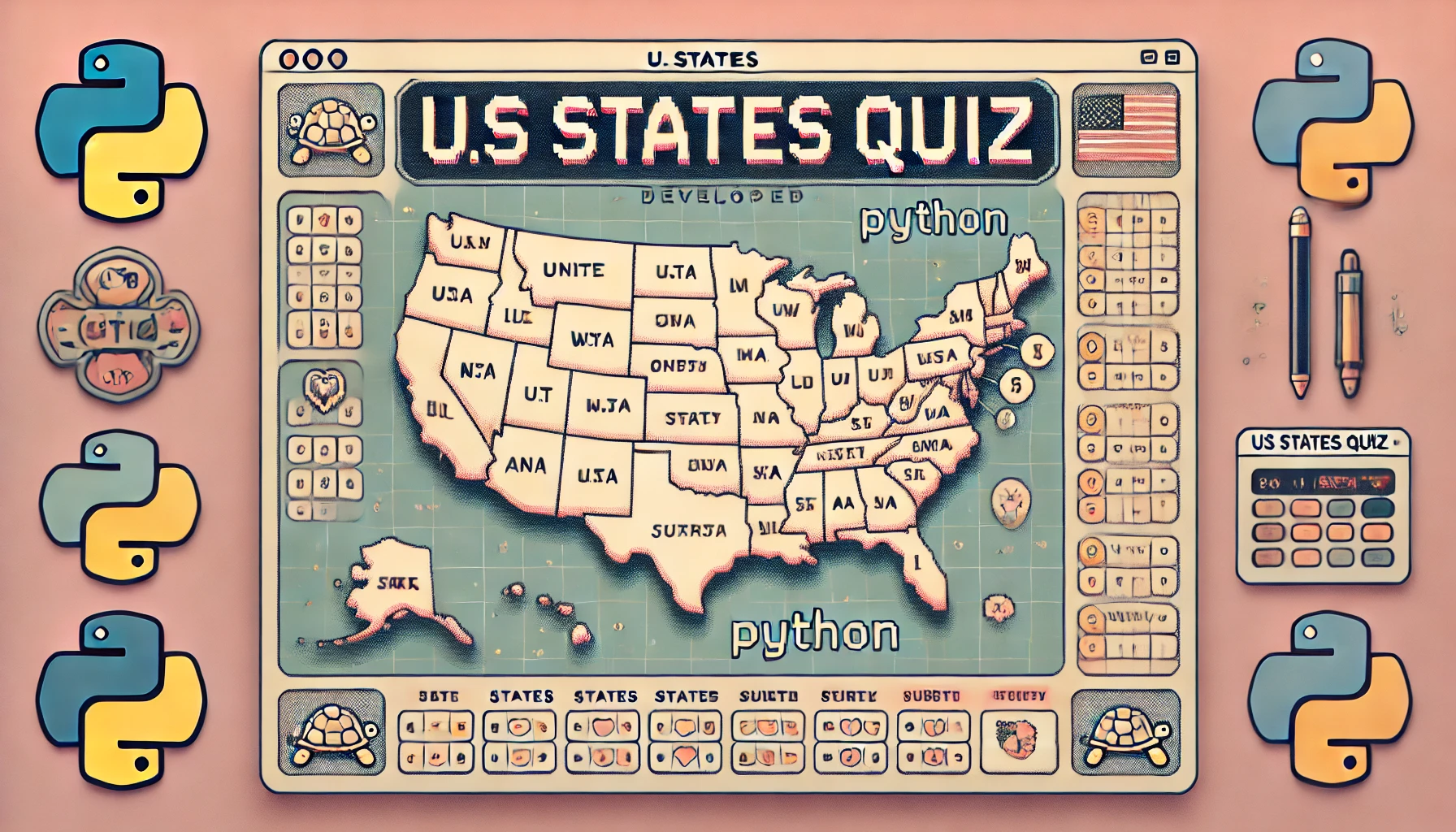 U.S. States Quiz Game